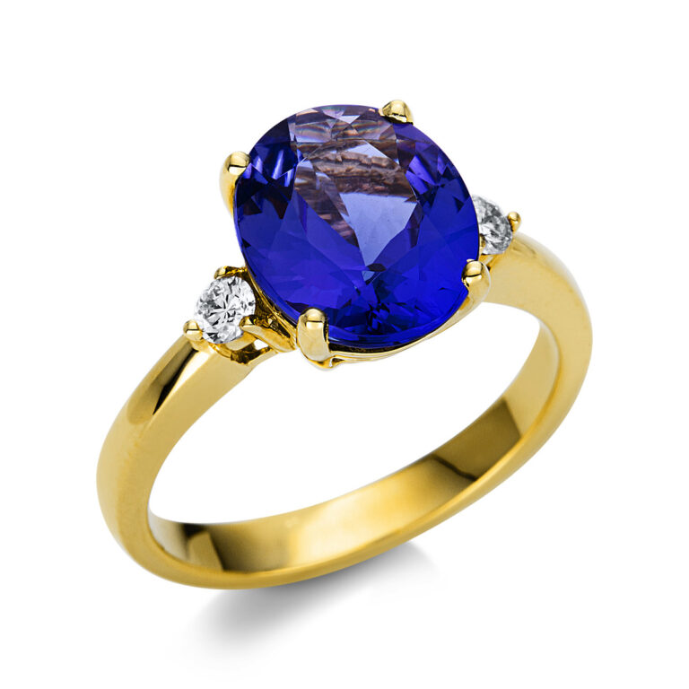 Ring 4er-Krappe 14 kt GG