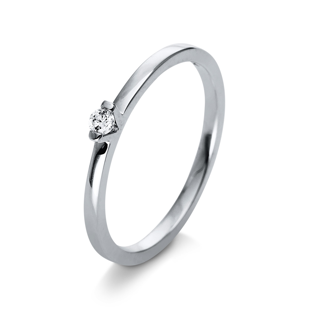 Ring 2er-Krappe 18 kt WG