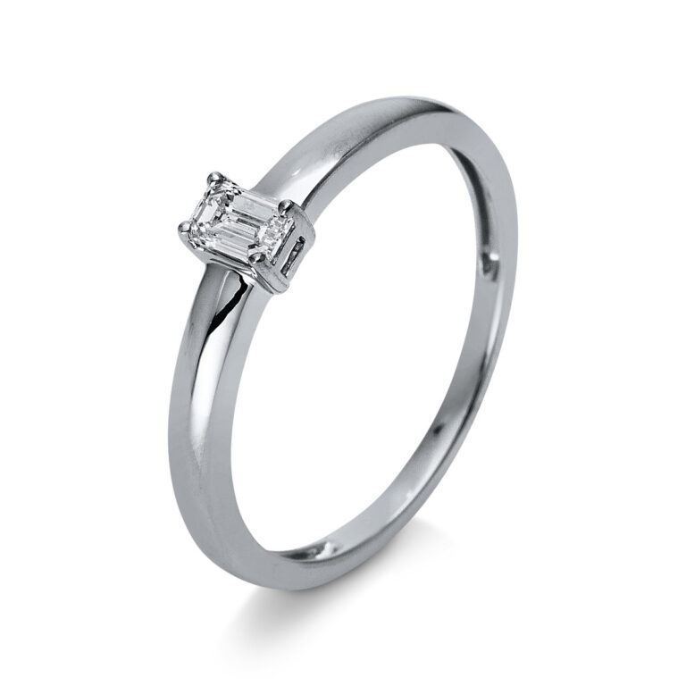 Ring 4er-Krappe 18 kt WG