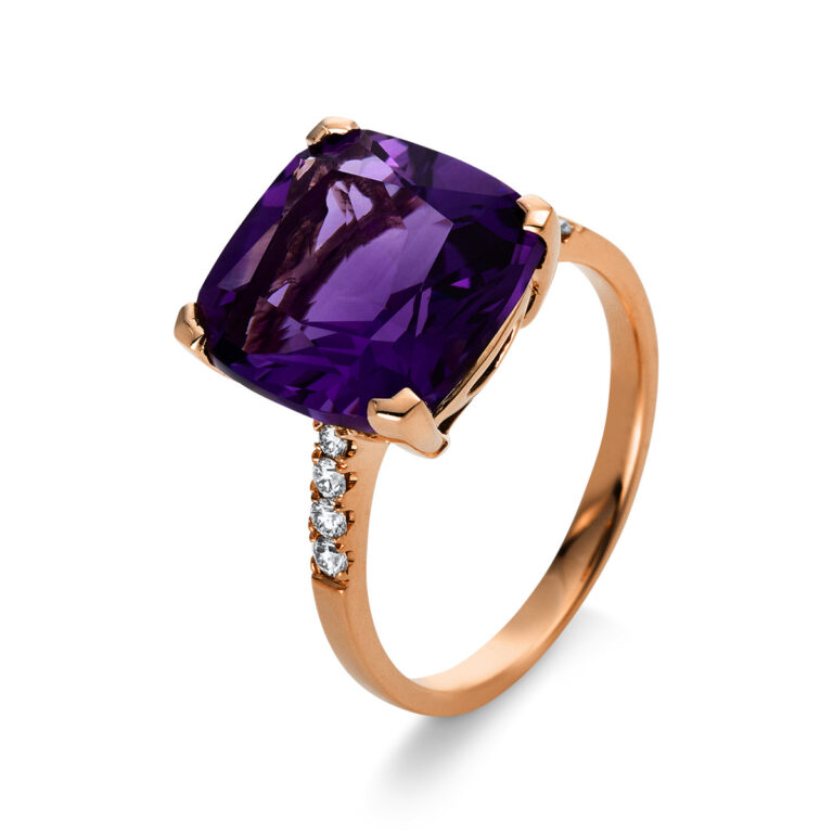 Ring 4er-Krappe 18 kt RG