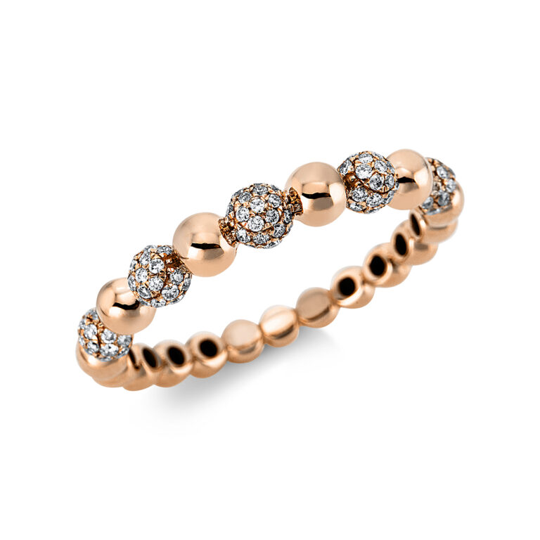 Ring 18 kt RG "Kugel"