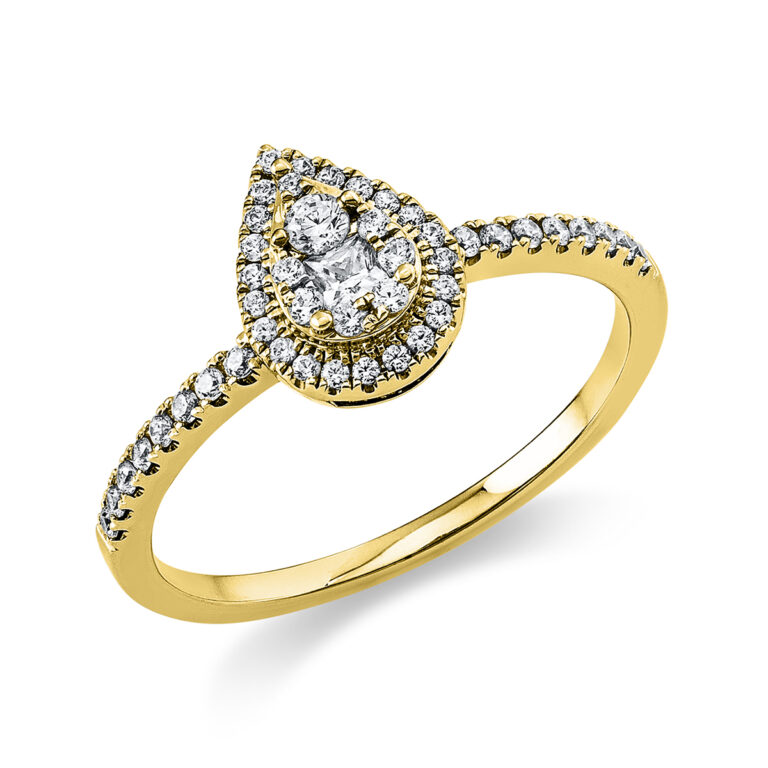 Ring 14 kt GG "Tropfen"