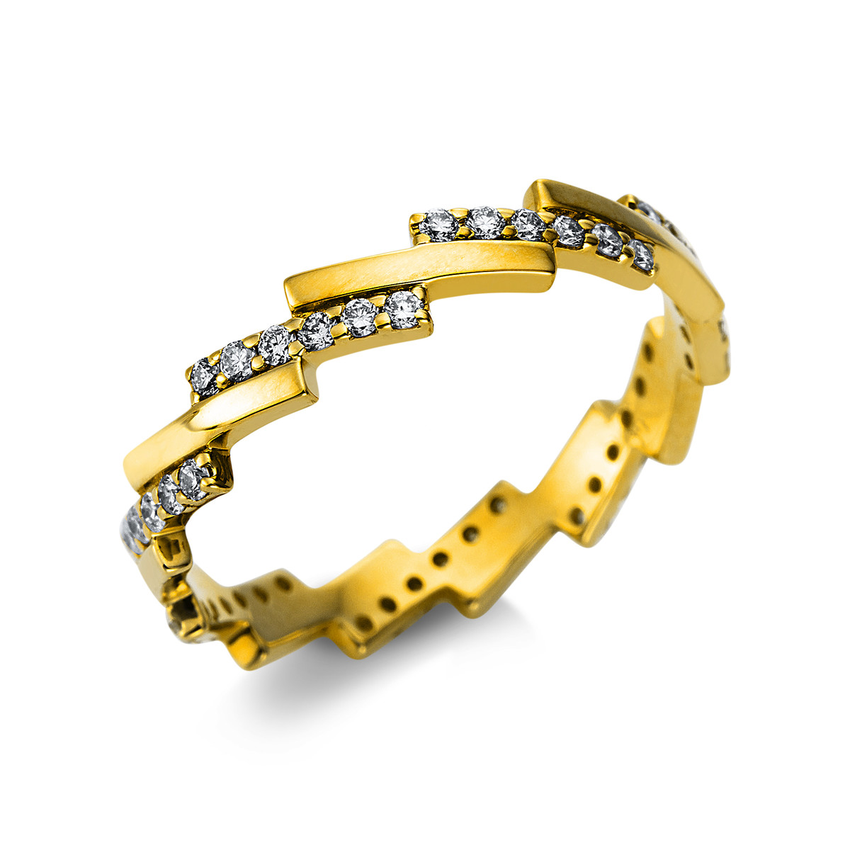 Ring 18 kt GG
