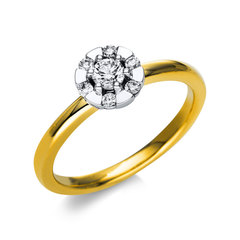 Ring 18 kt GG+WG