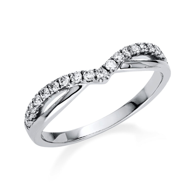 Ring 3er-Krappe 18 kt WG