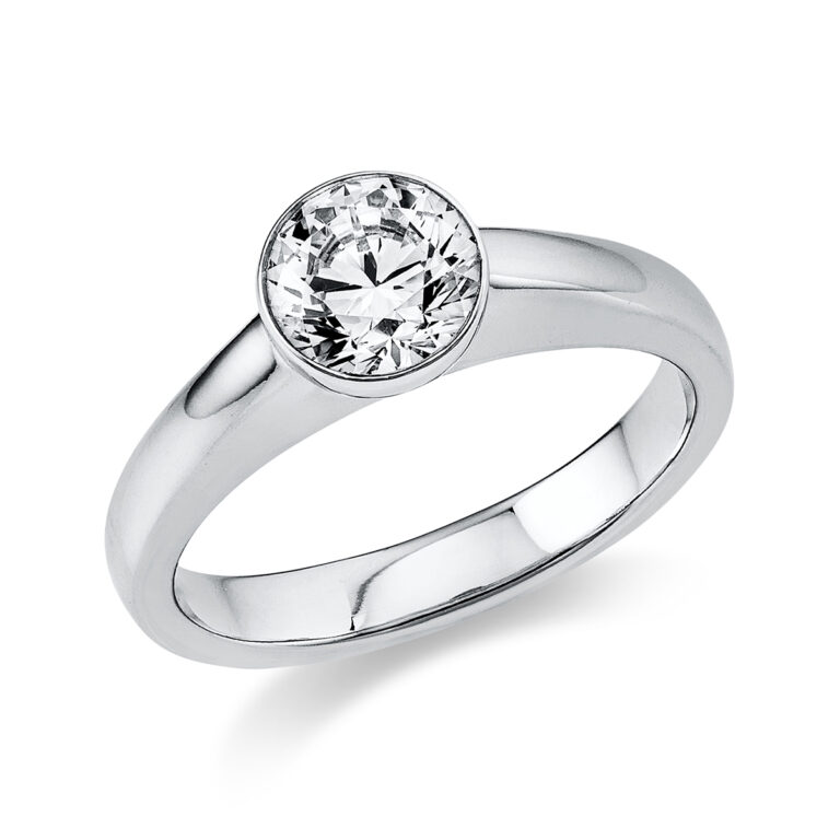 Ring Zarge 18 kt WG, GIA7398894300