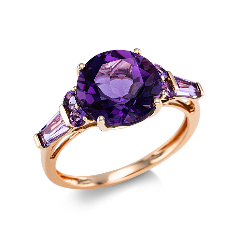 Ring 4er-Krappe 18 kt RG