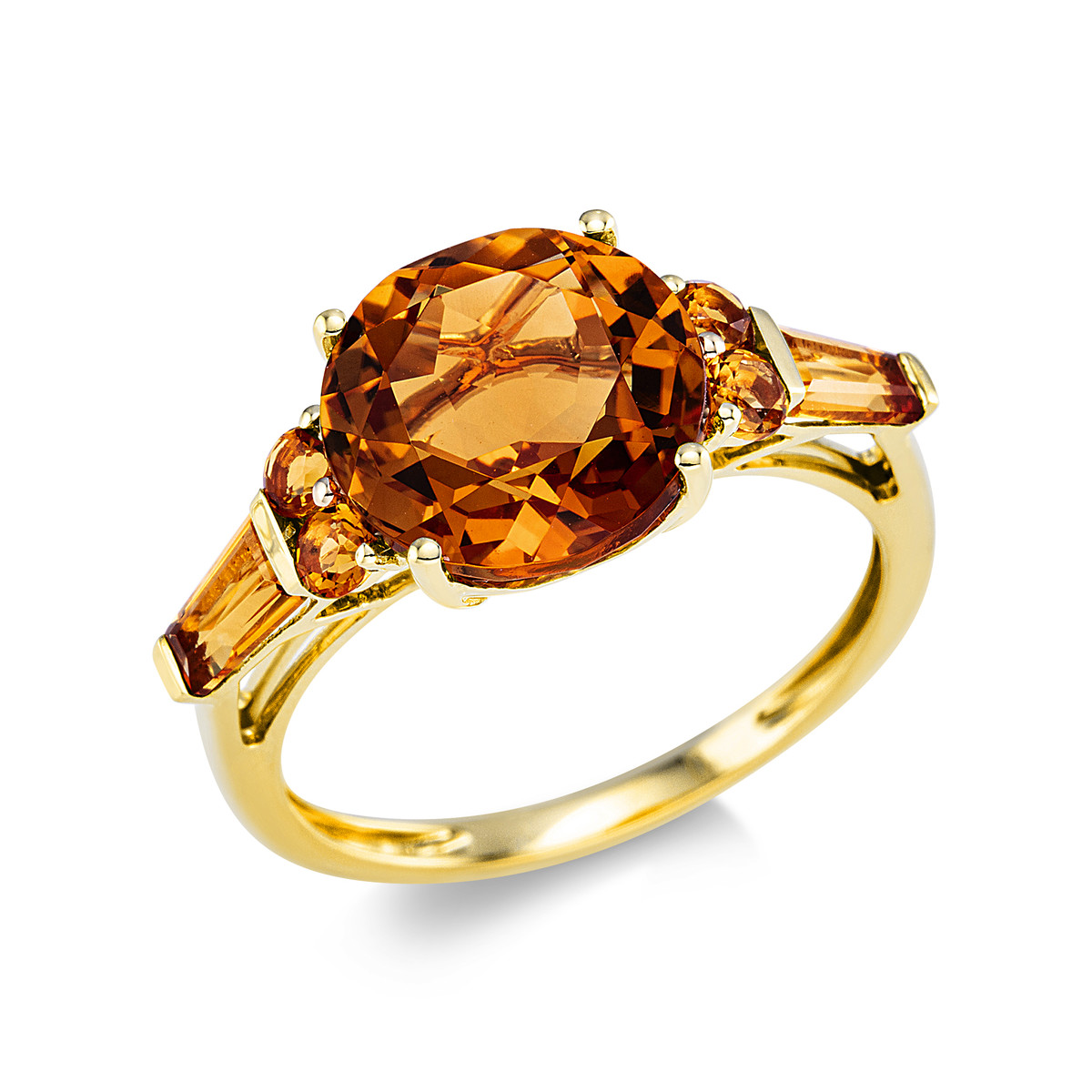 Ring 4er-Krappe 18 kt GG