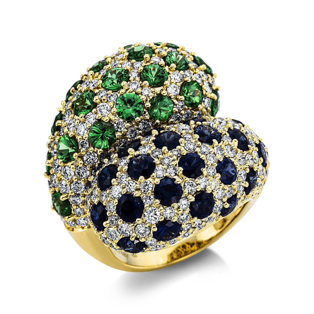 Ring 18 kt GG+WG