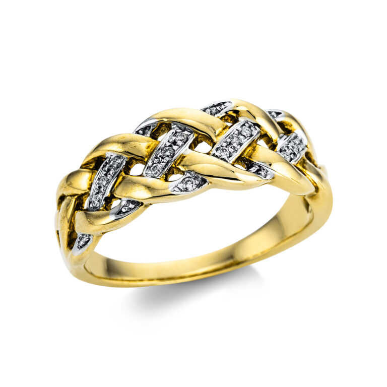 Ring 18 kt GG+WG