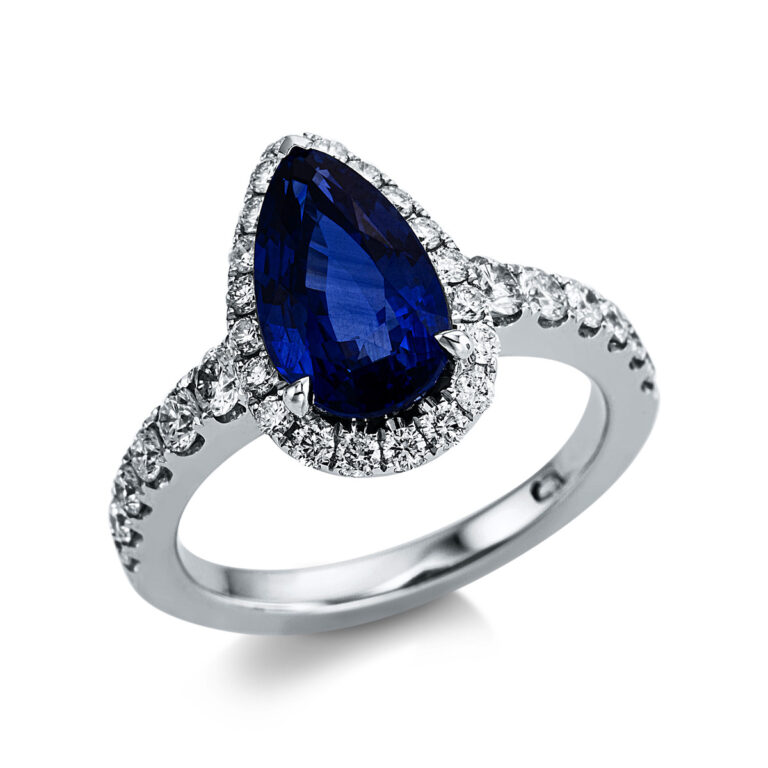 Ring 3er-Krappe 18 kt WG