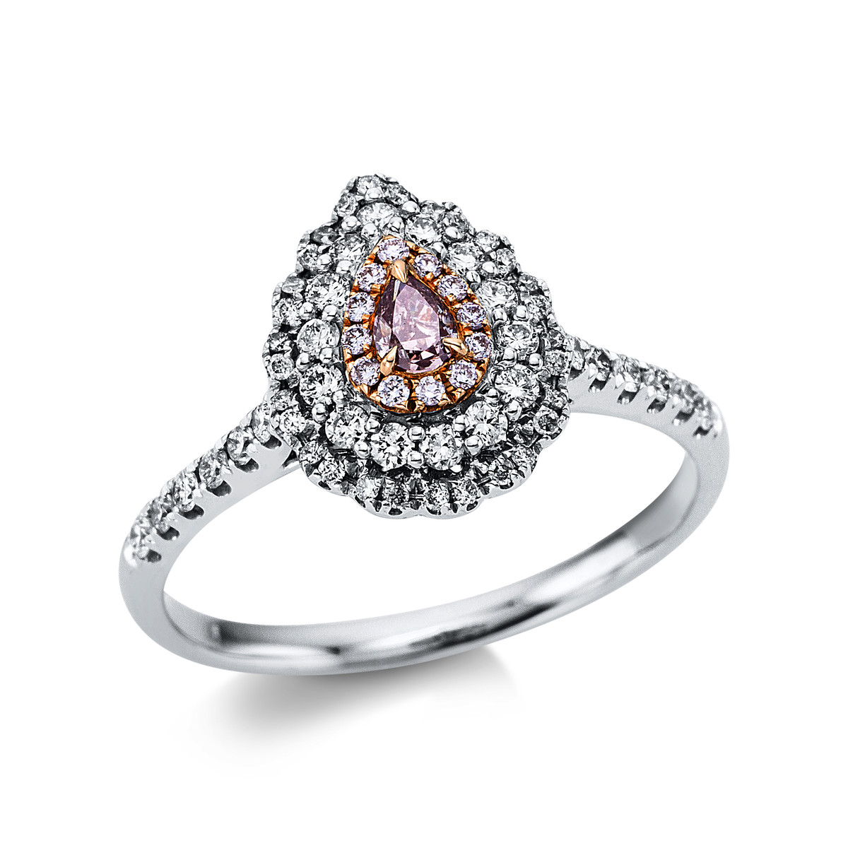 Ring 18 kt WG+RG