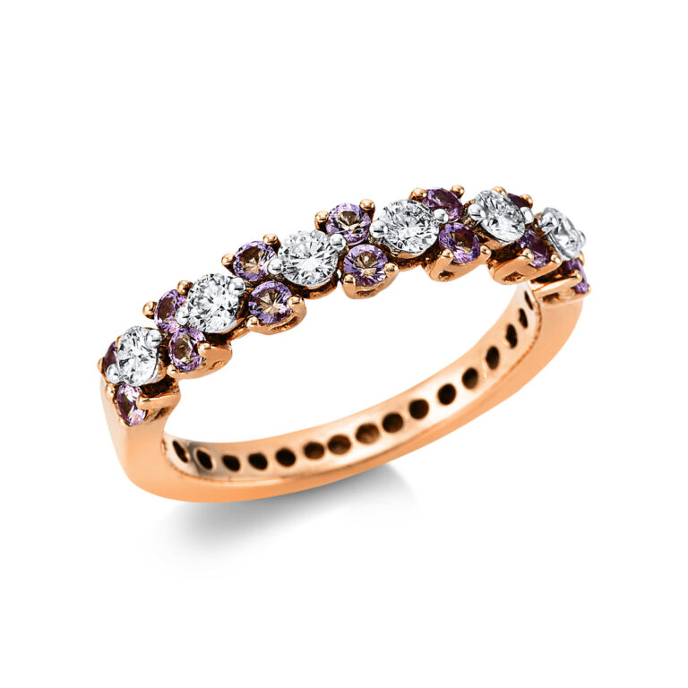 Ring 18 kt RG+WG