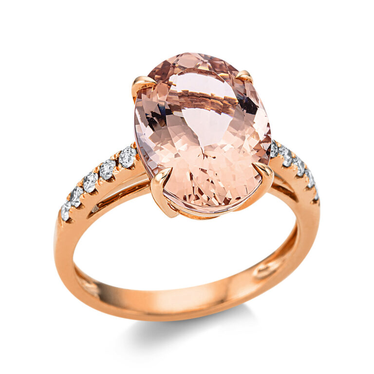 Ring 4er-Krappe 18 kt RG