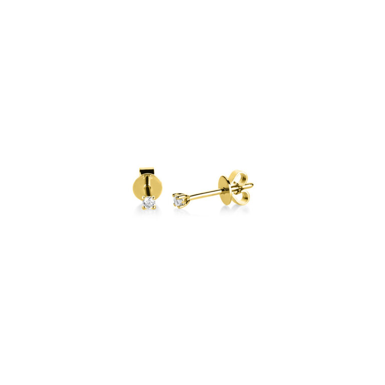 Ohrstecker 4er-Krappe 14 kt GG