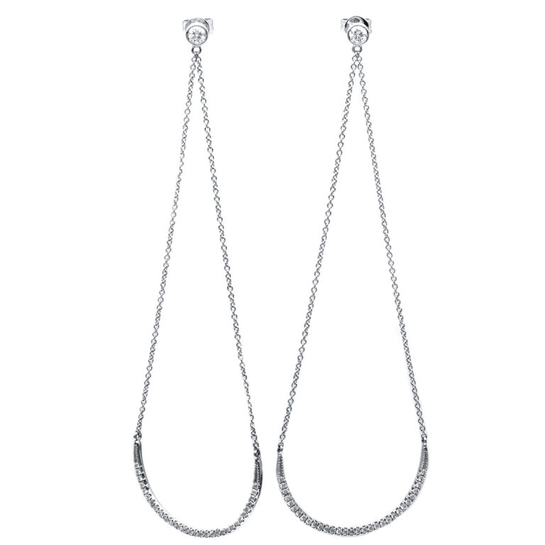 Ohrschmuck 18 kt WG