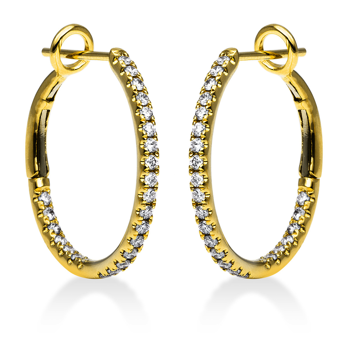 Creolen 18 kt GG