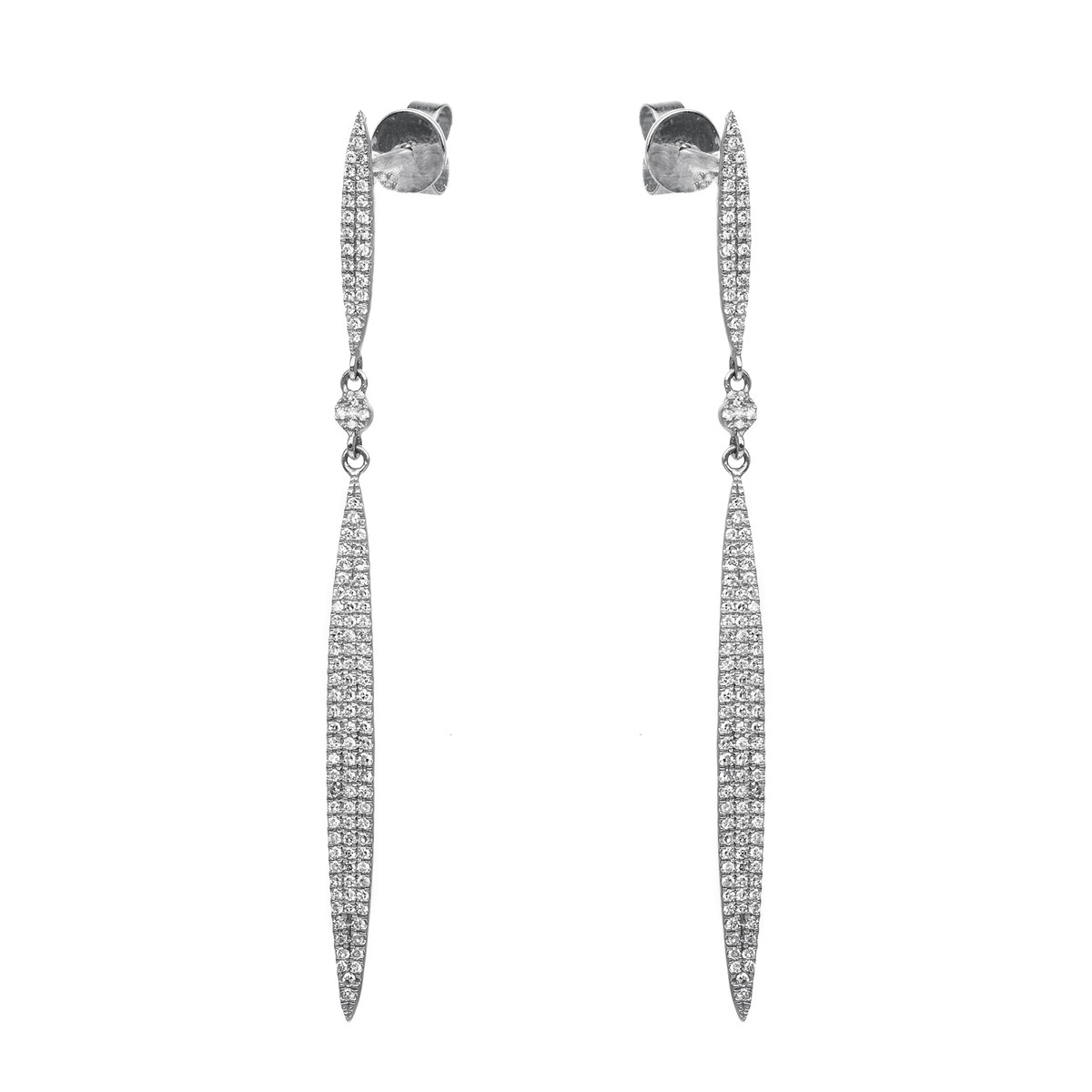 Ohrschmuck 18 kt WG