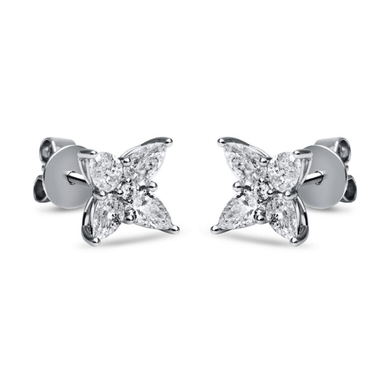 Ohrstecker 18 kt WG