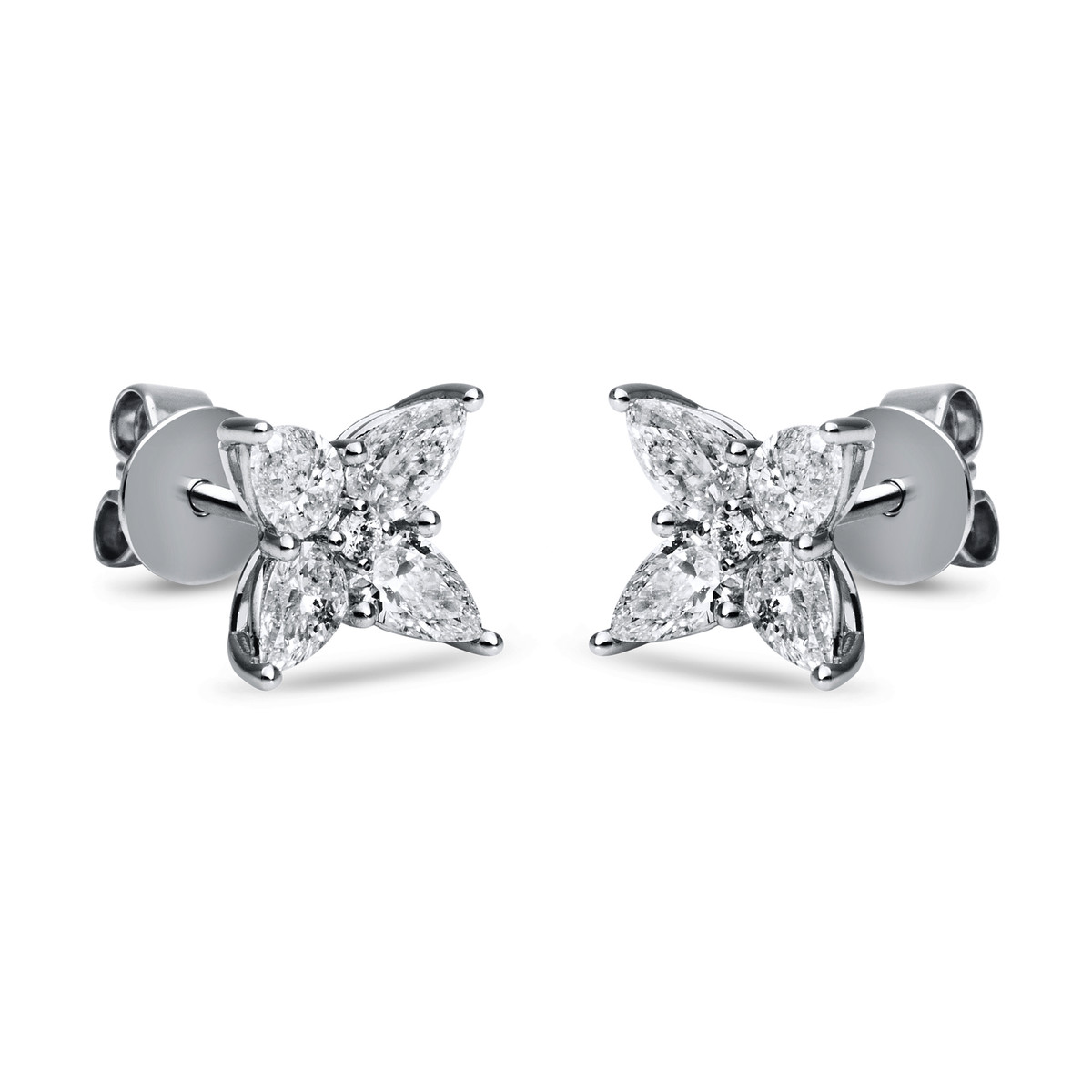 Ohrstecker 18 kt WG