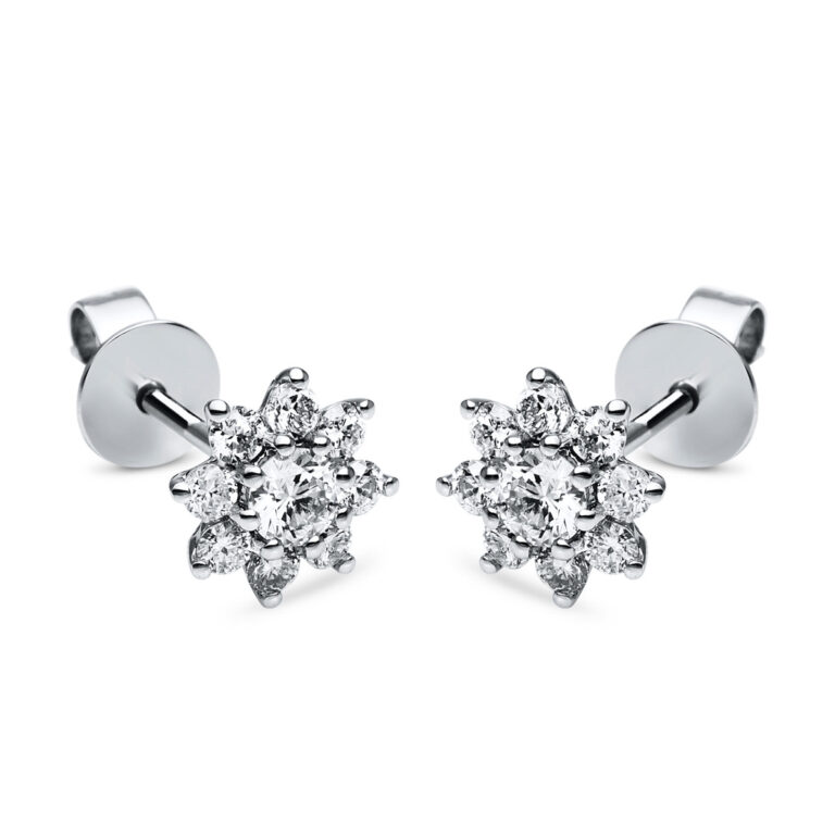 Ohrstecker 18 kt WG