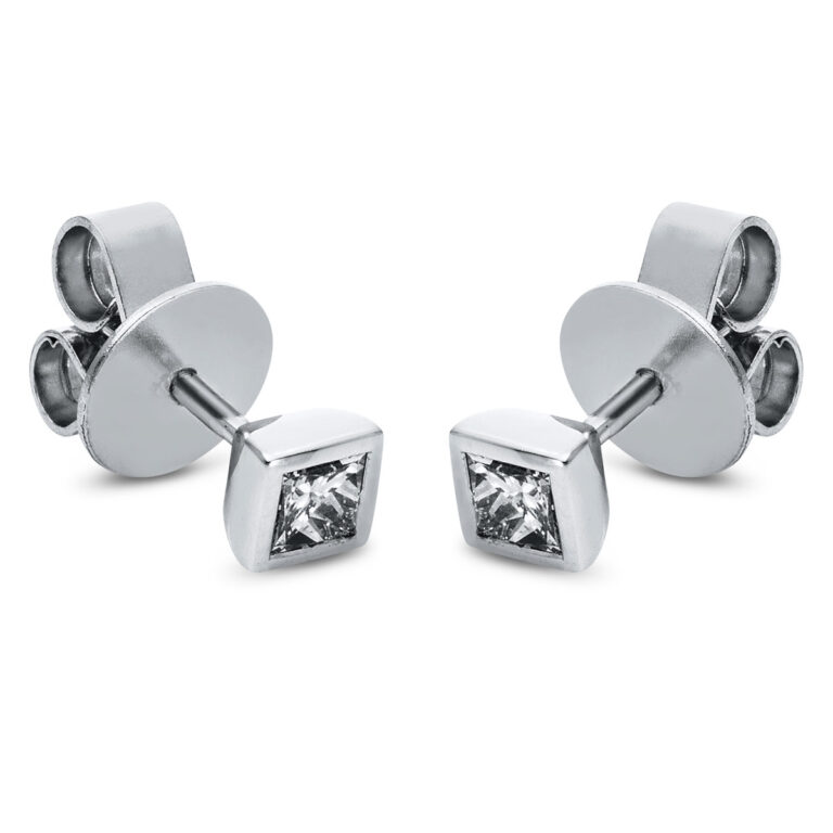 Ohrstecker 14 kt WG