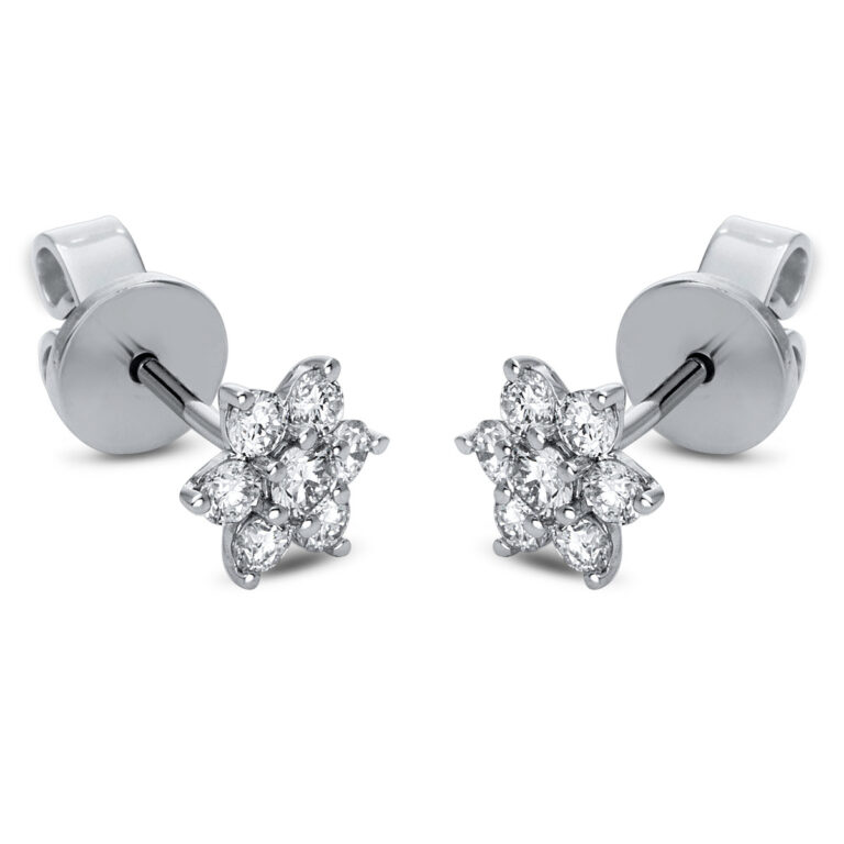 Ohrstecker 18 kt WG