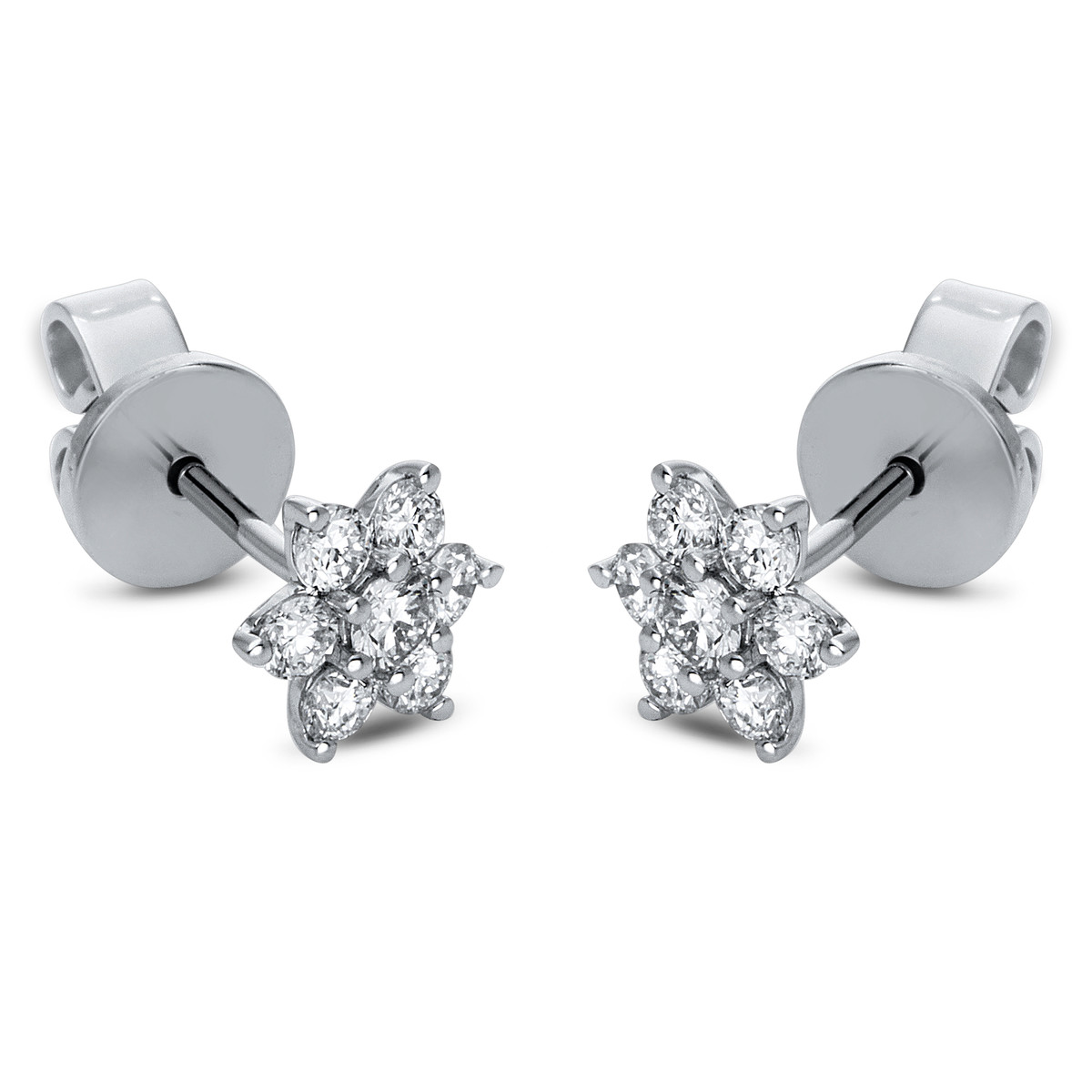 Ohrstecker 18 kt WG
