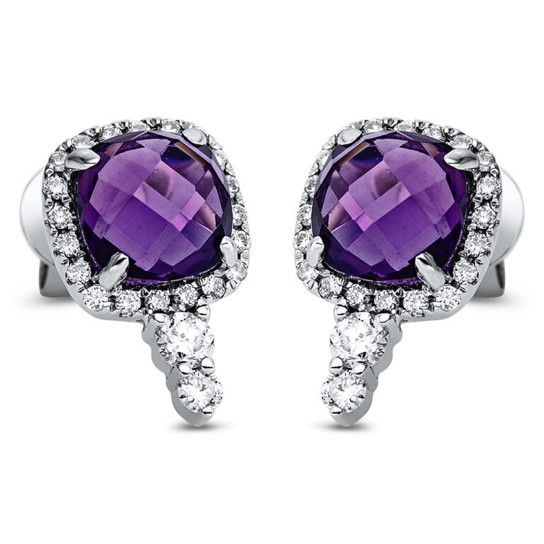 Ohrschmuck 4er-Krappe 18 kt WG