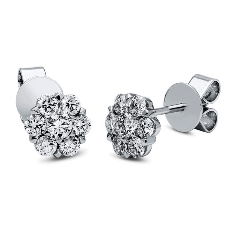 Ohrstecker 18 kt WG