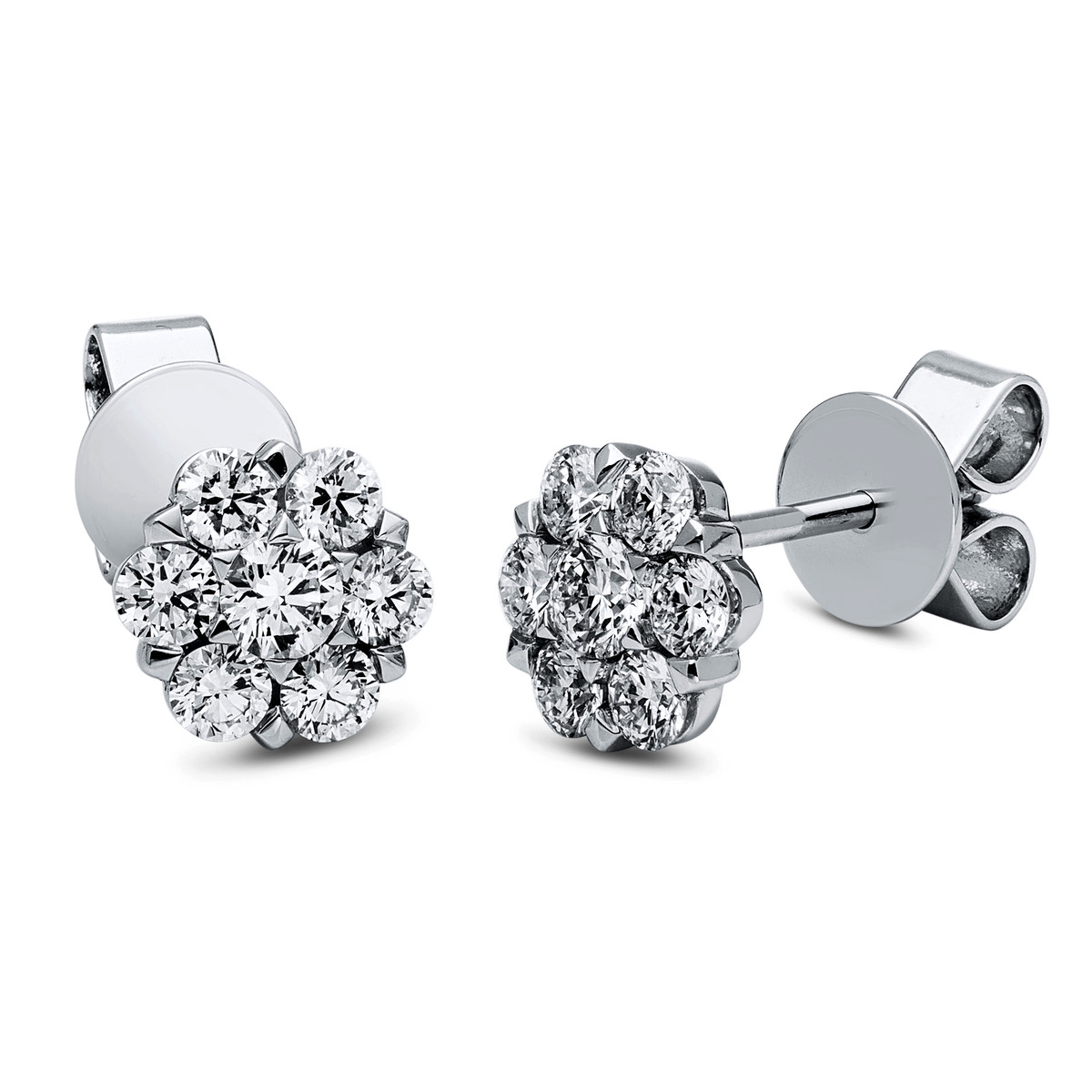 Ohrstecker 18 kt WG