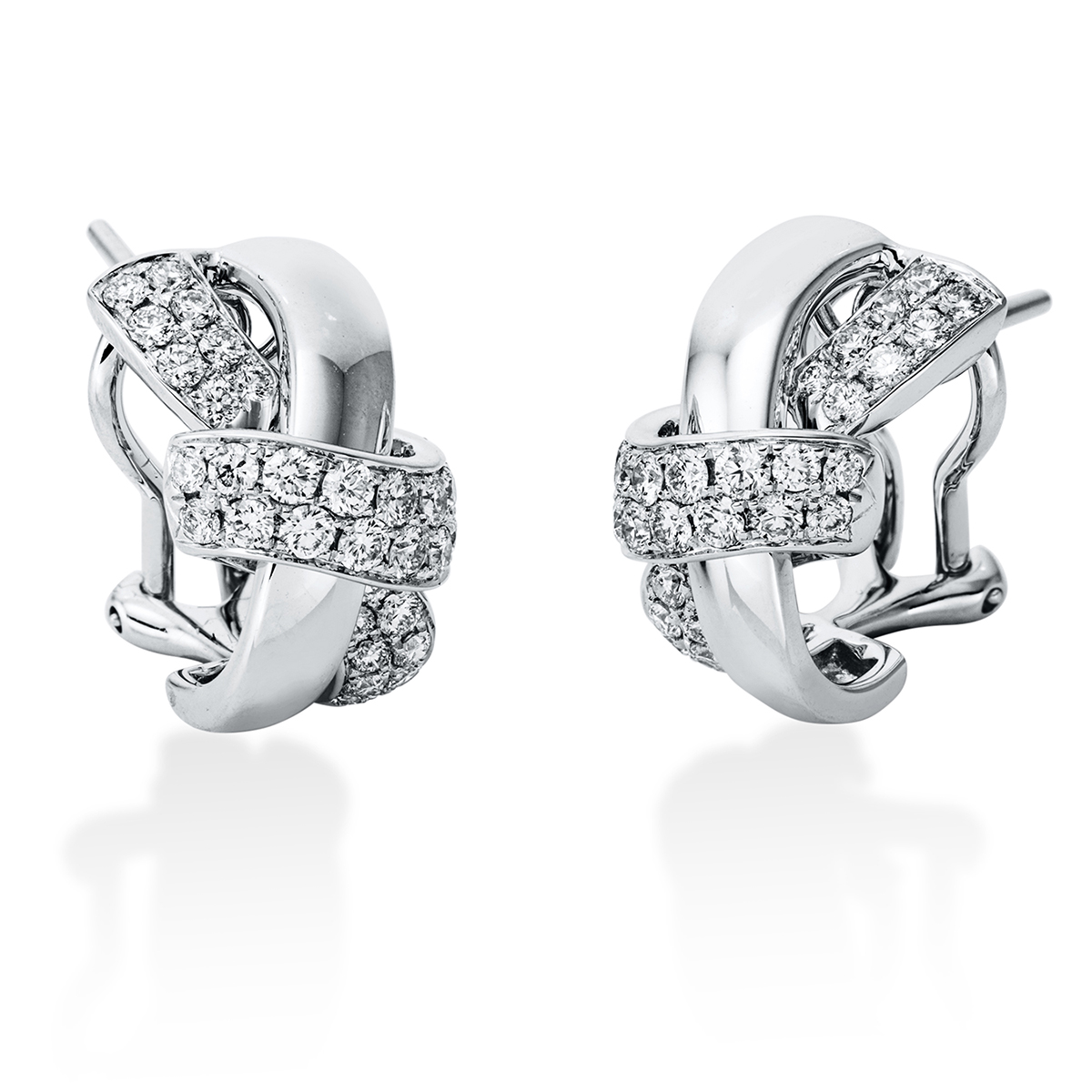 Ohrschmuck 18 kt WG
