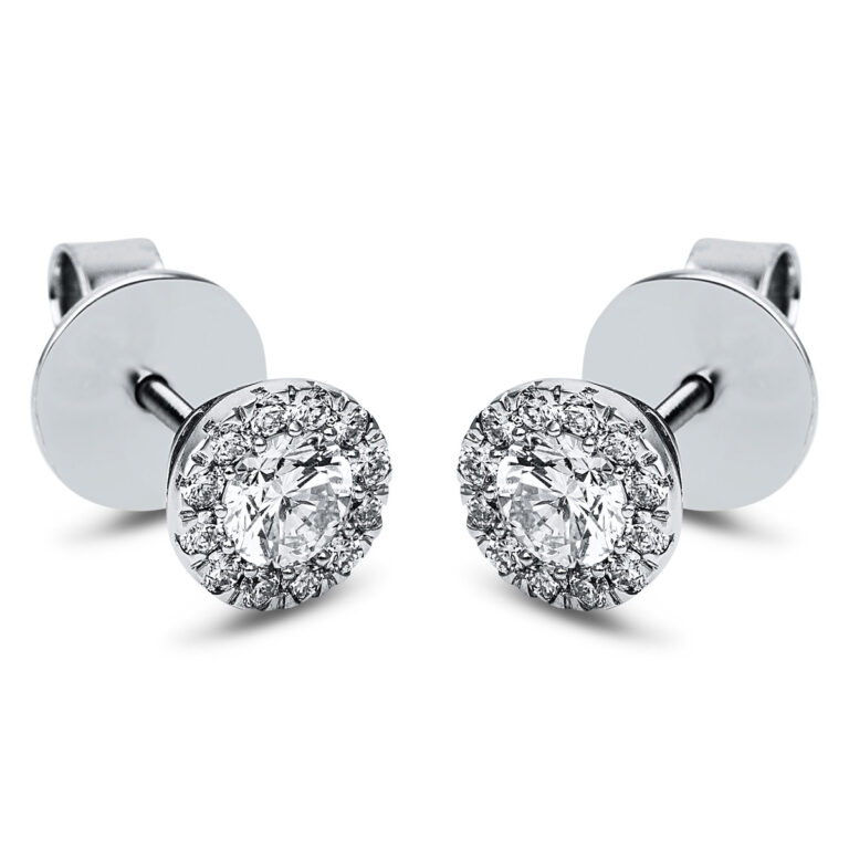 Ohrstecker 14 kt WG