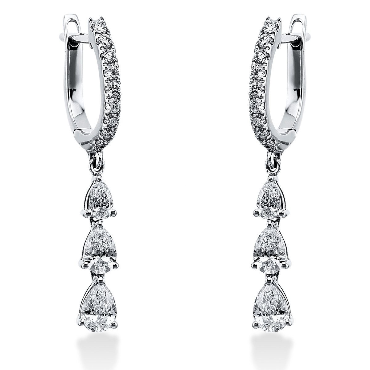 Ohrschmuck 18 kt WG