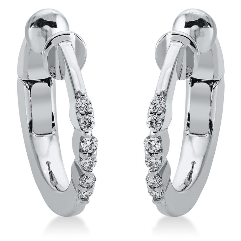 Ohrschmuck 18 kt WG, Ohmanschette