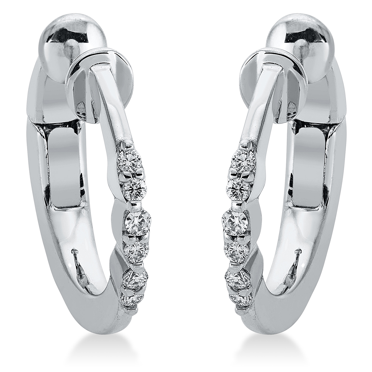 Ohrschmuck 18 kt WG, Ohmanschette