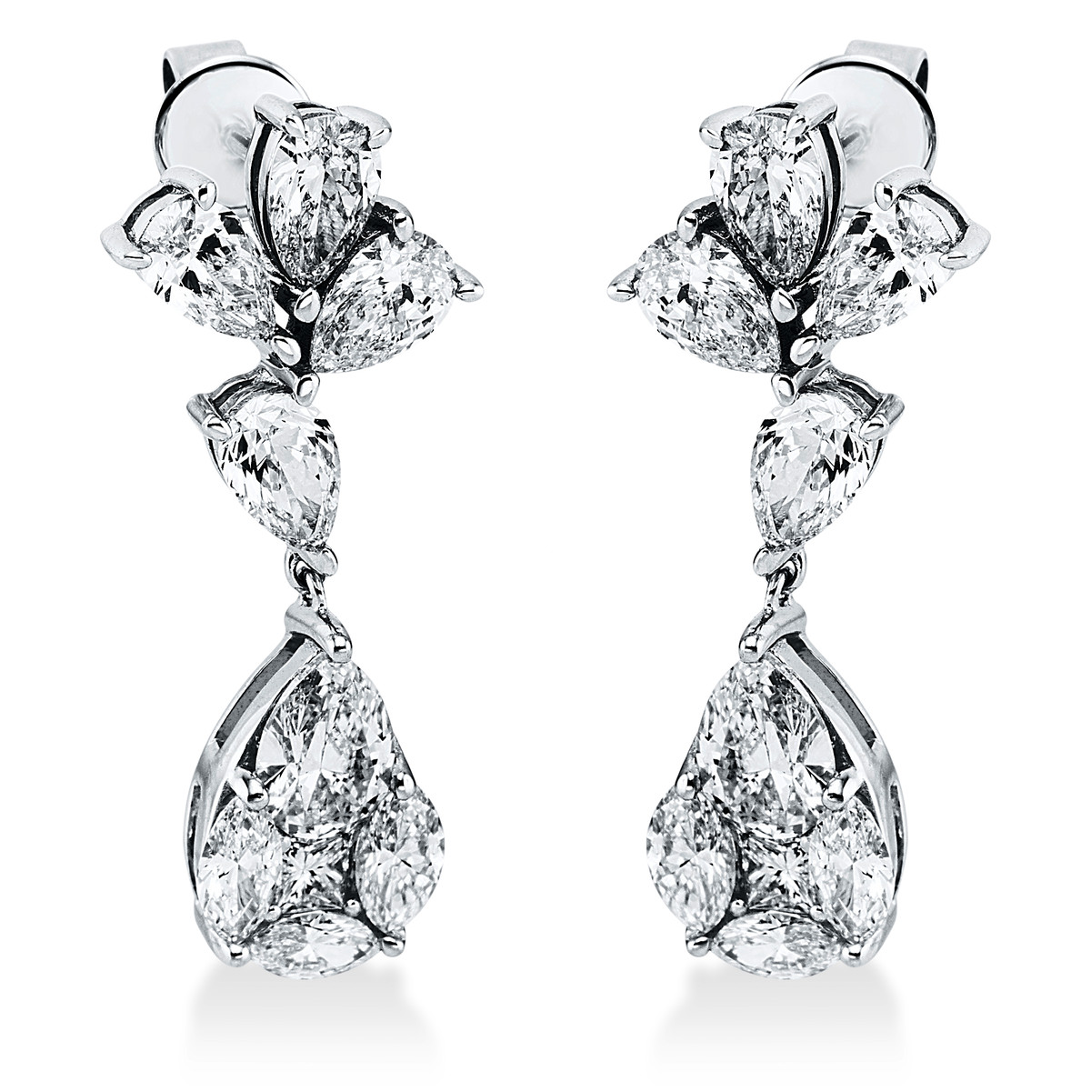 Ohrschmuck 18 kt WG