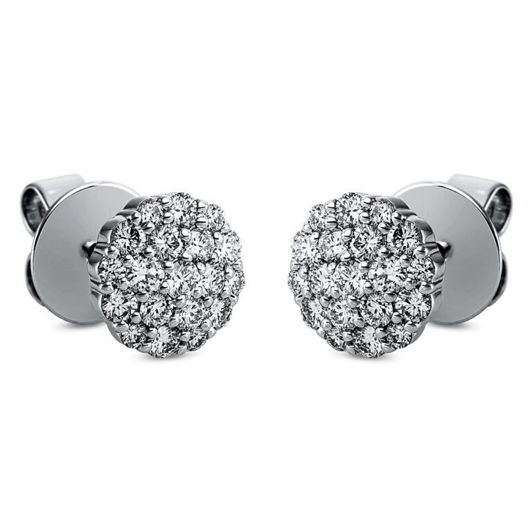 Ohrstecker 18 kt WG