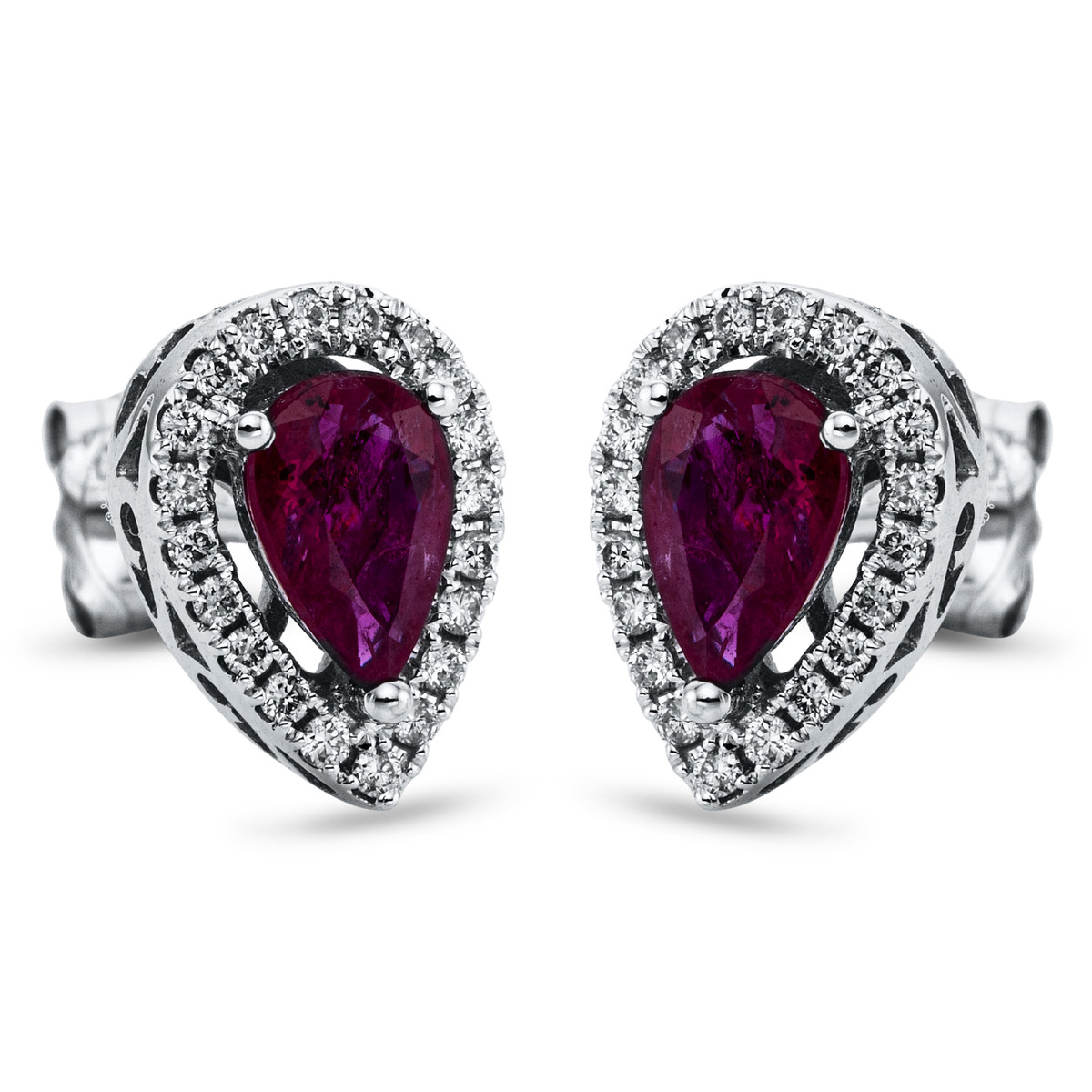 Ohrschmuck 3er-Krappe 18 kt WG