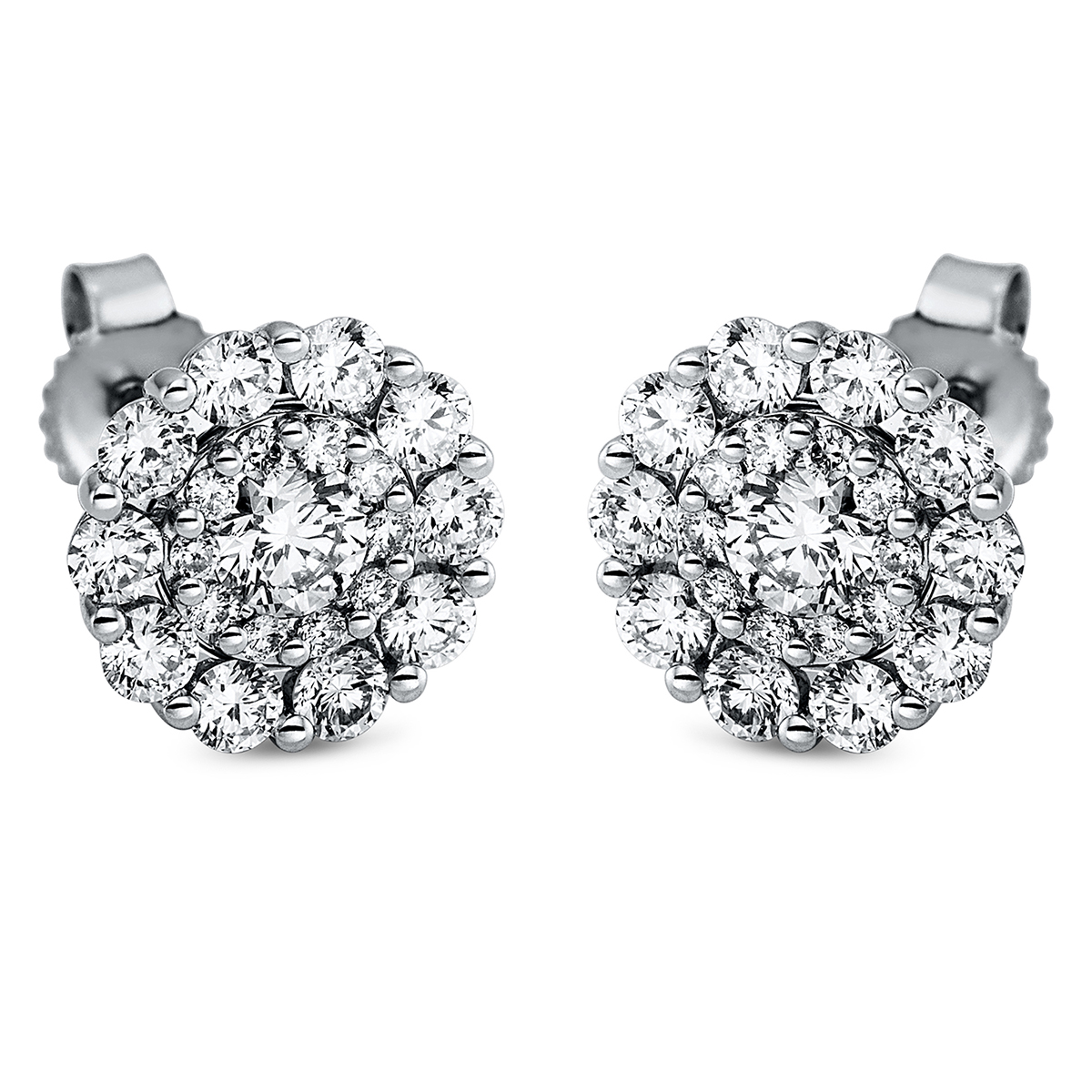 Ohrschmuck 18 kt WG