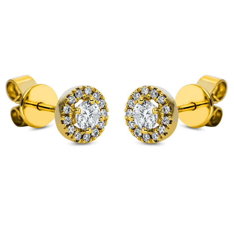 Ohrstecker 18 kt WG