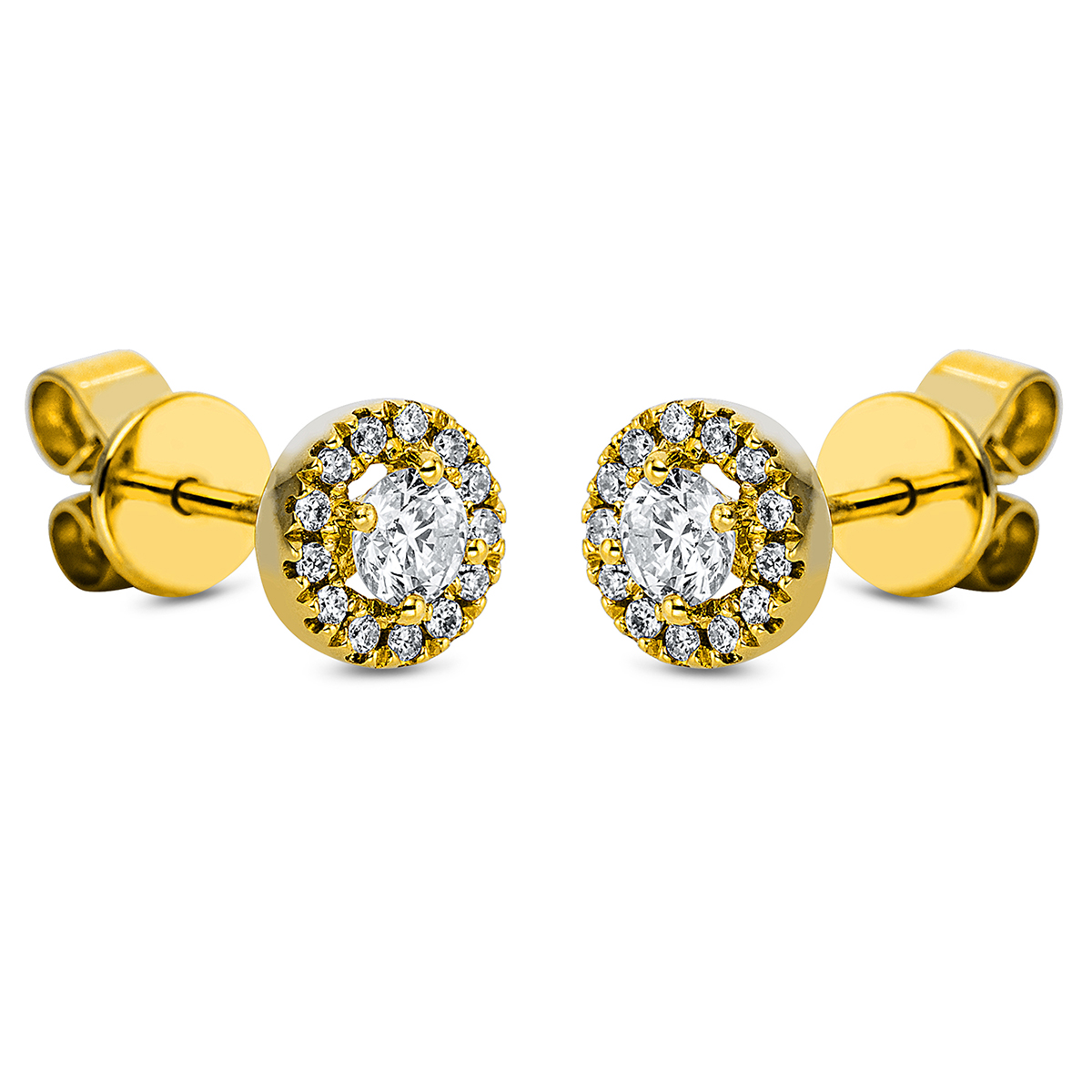 Ohrstecker 18 kt WG