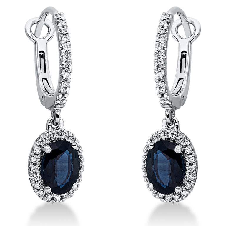 Ohrschmuck 4er-Krappe 18 kt WG