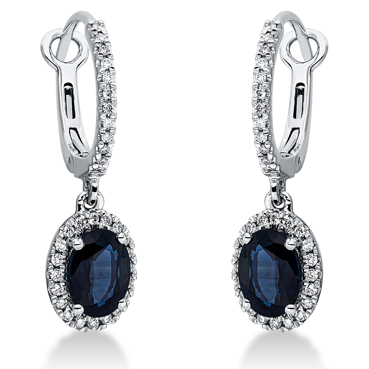 Ohrschmuck 4er-Krappe 18 kt WG