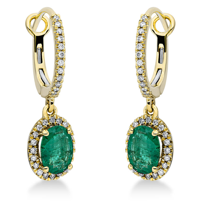 Ohrschmuck 4er-Krappe 18 kt GG