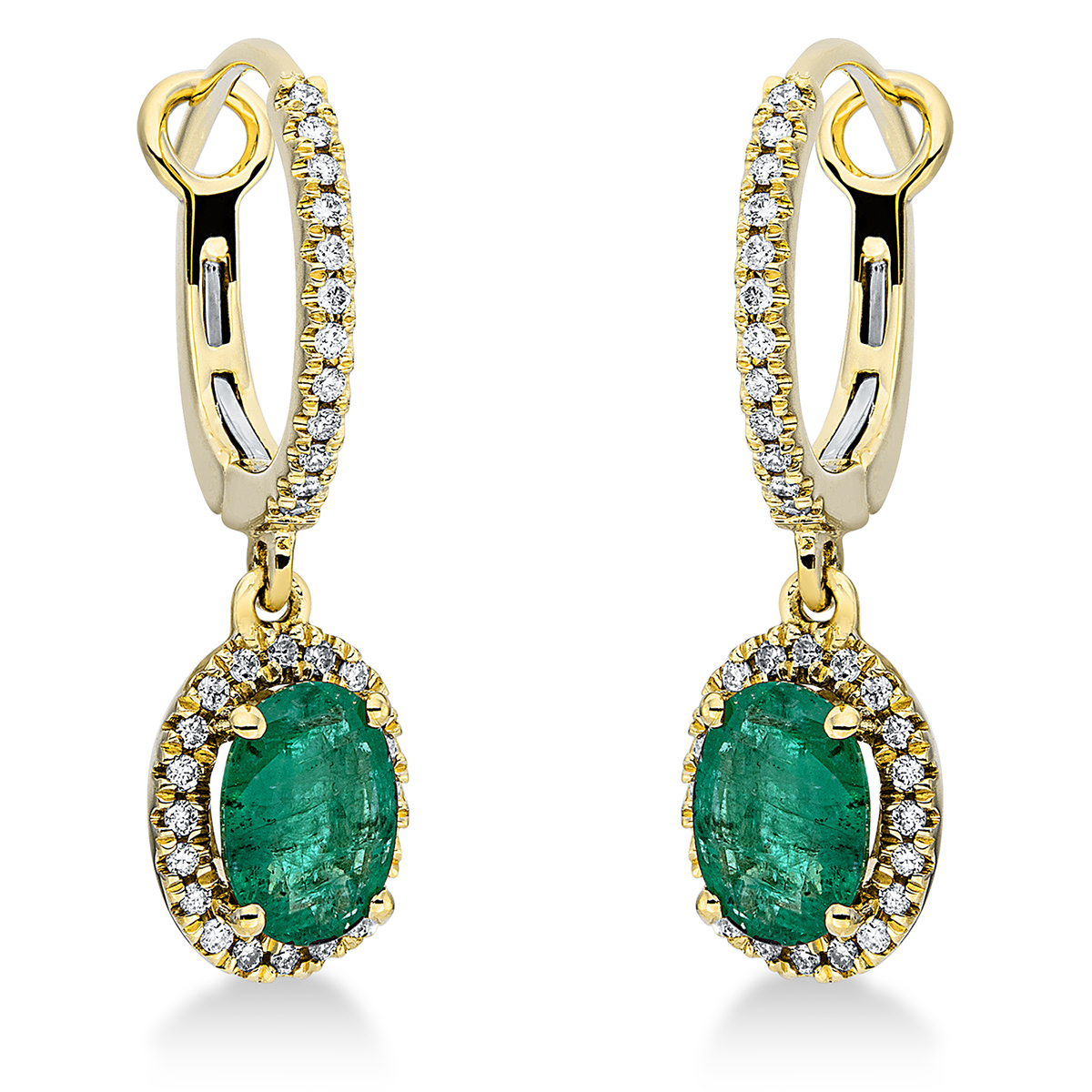 Ohrschmuck 4er-Krappe 18 kt GG