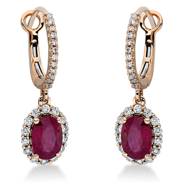 Ohrschmuck 4er-Krappe 18 kt RG