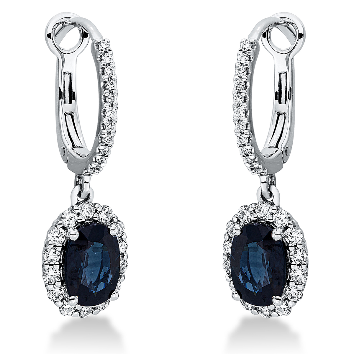 Ohrschmuck 4er-Krappe 18 kt WG
