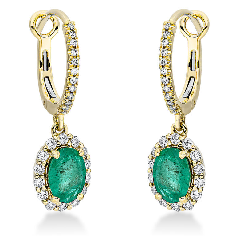 Ohrschmuck 4er-Krappe 18 kt GG