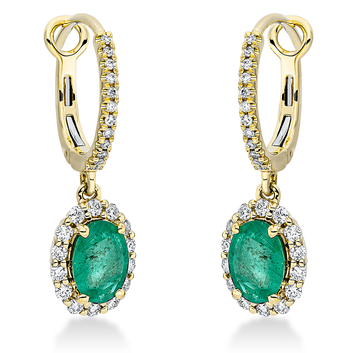 Ohrschmuck 4er-Krappe 18 kt GG